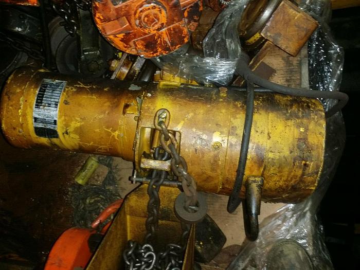 Used 3 Ton Multi Bridge Underslung Monorail 26' Span x 120' Rail Overhead Bridge Crane System