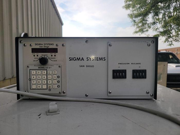 Used Sigma Systems 170MC-3 Environmental Temperature Nitrogen Chamber -40 to 200*C