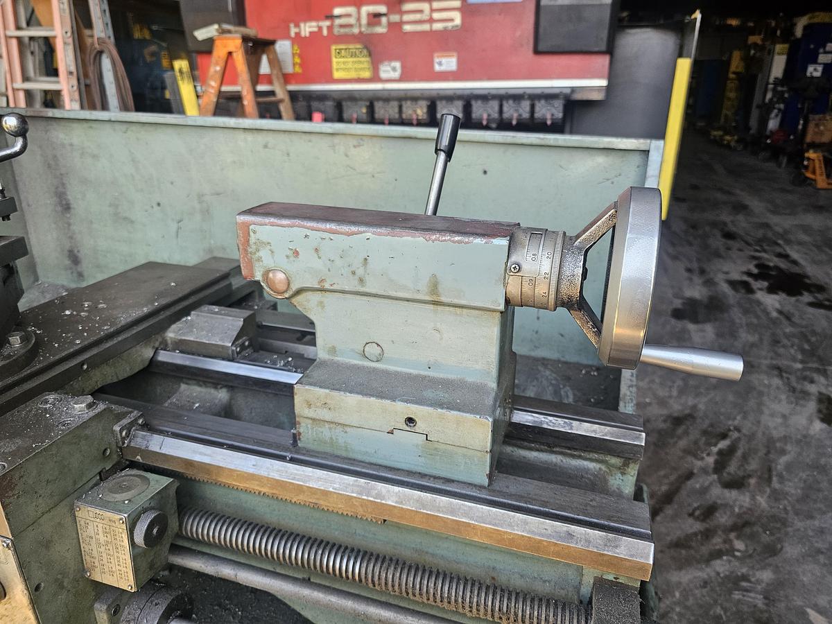 Used 14" x 40" Supermax LG-1440 Geared Head Gap Bed Engine Lathe