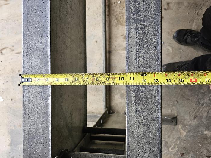 Used 50 Ton Dake Mechanical H-Frame Shop Press 55" Between Frame