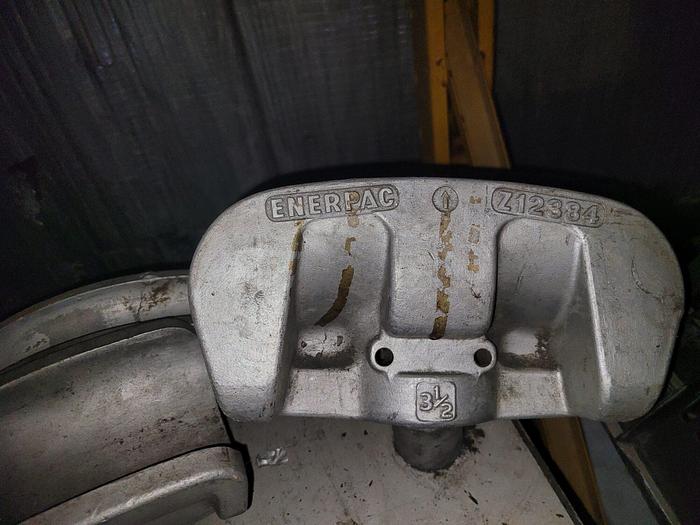 Used Enerpac One Shot & Sweep Conduit/Pipe Bender w/Pipe Bending Dies 30 Ton Cylinder 3/4” – 4” Capacity