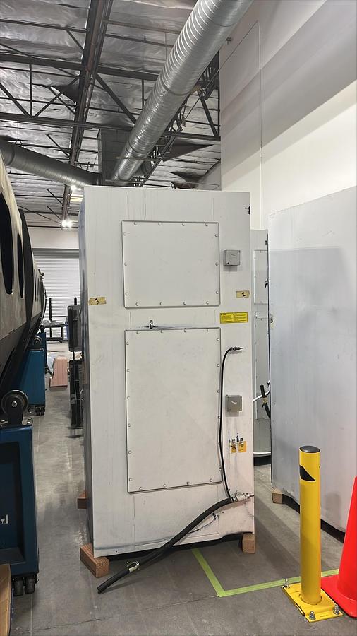 Used 28,000 CFM Torit DWST 6-4 Downflo Workstation Booth 180" x 51" 96" Tall 