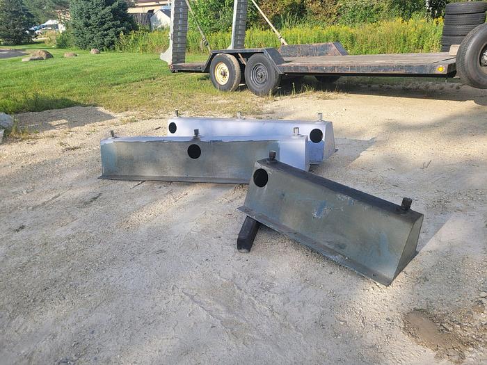 Used Large 102” x 100” Steel Fabrication Layout/Inspection Table 1.5” Thick Plate