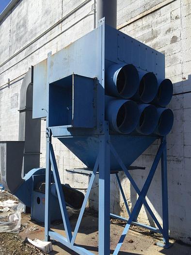 Used Torit #DF2-12 Downflo 12 Cartridge Dust Collector w/20 Hp BI Fan