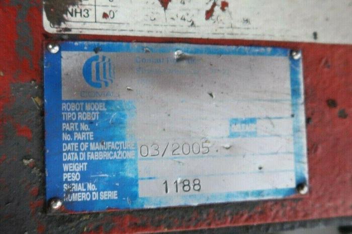 Used Comau Robotics Model #SMART NH1-100-3.2P Press Booster Robot w/Control