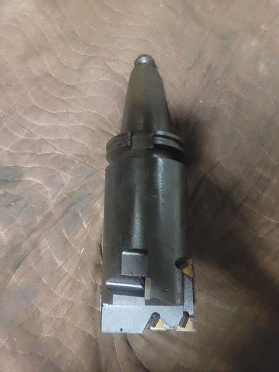 Used Greenleaf Corp Indexable Face Mill 50 Taper Tool Holder 504053