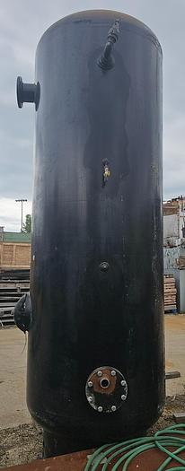 Used 1060 Gallon Steel Fab Industrial Vertical Compressed Air Tank 150 Psi @ 450*F