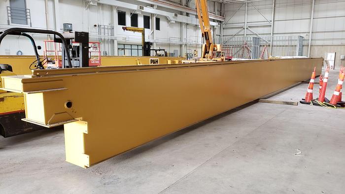 Used 10 Ton P&H Pacesetter Top Running Overhead Bridge Crane 77'-7.5" Span w/47' Lift