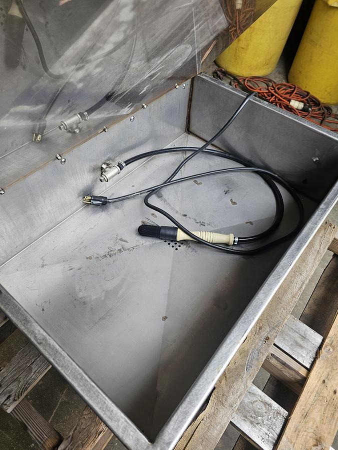 Used Build-All SSWH30MOD Stainless Heated Parts Washer Top (No Drum, Washer Only) 