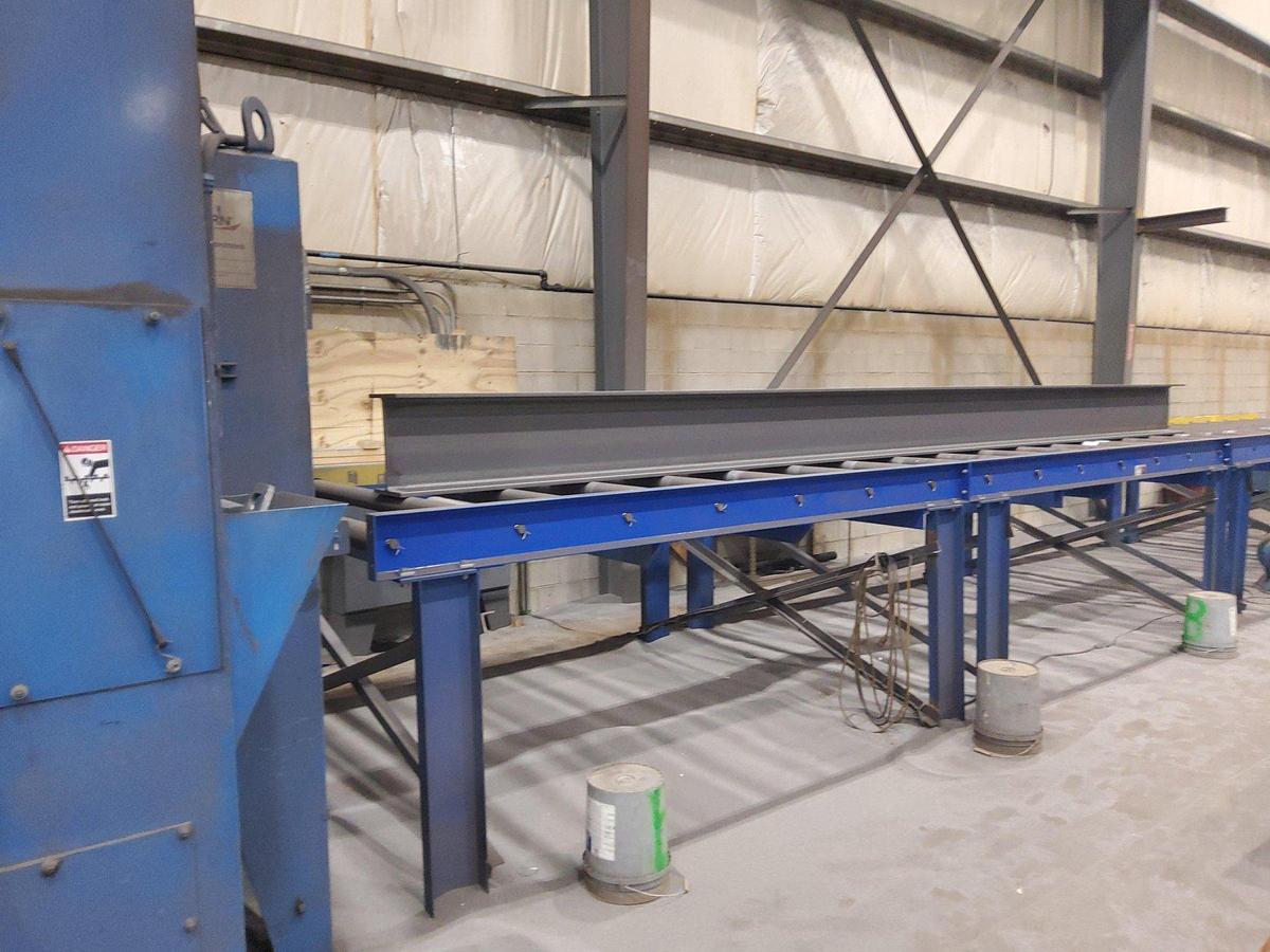 Used Pangborn ES-1921-109 Rotoblast | 4-Wheel (100HP) Pass-Thru Blaster & Dust Collector 