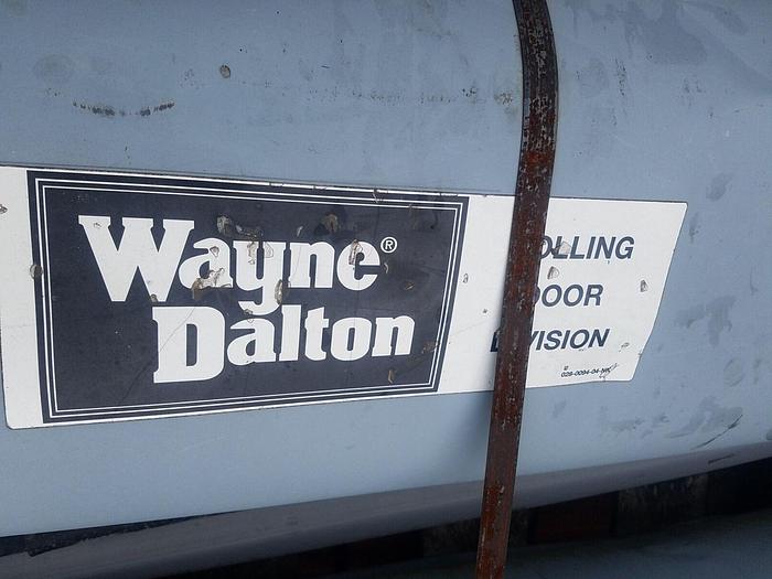 Used Wayne Dalton Automatic Rolling Door 136” W x 8′ Tall Model #EMG Spray Booth