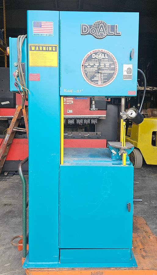 Used 20" Doall 2013-V Industrial Vertical Bandsaw 13" Throat - Variable Speed - CLEAN!!!