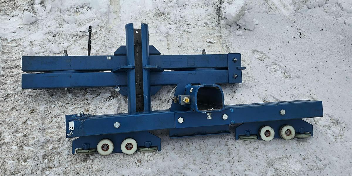 Used 1 Ton Gorbel Modular Workstation Bridge Crane 17' Span x 37' Runway & 1 Ton Demag Electric Chain Hoist