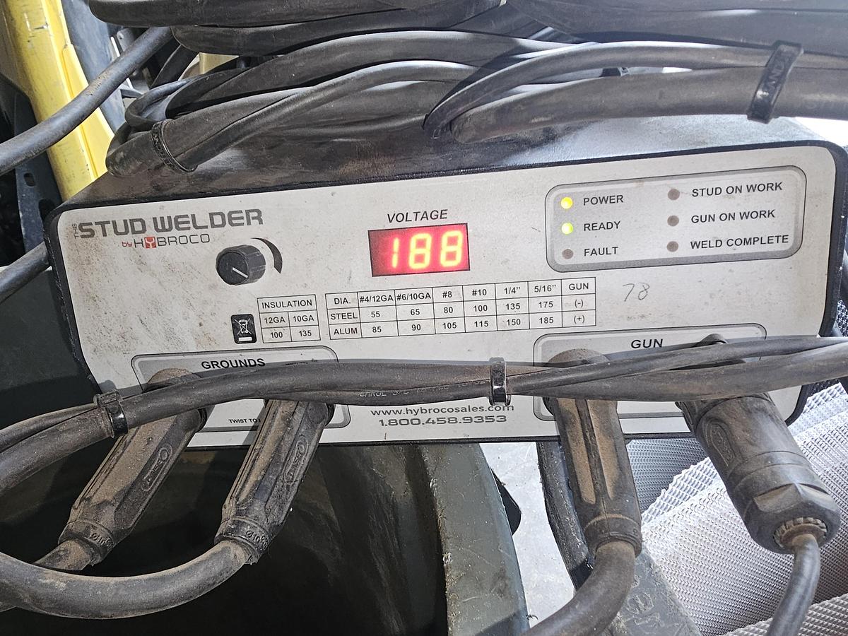 Used Hybroco CD Stud Welder System | Ser. M2103011 | 110V Portable