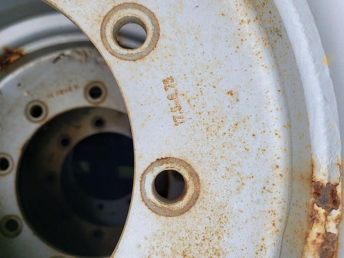 Used 4x OTR Lightning Telehandler Tires 10 Bolt Rims IN240/55D/17.5 Grey No Mark Tire