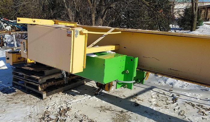 Used 10 Ton x 37′-6″ Orley Meyer Top Running Radio Control Bridge Crane – Stahl Hoist