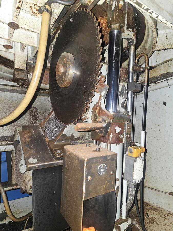 Used 1993 Kasto GKS-400 AU/1200 Automatic Up-Acting Cold Saw | 47" Feed | 16" Blade