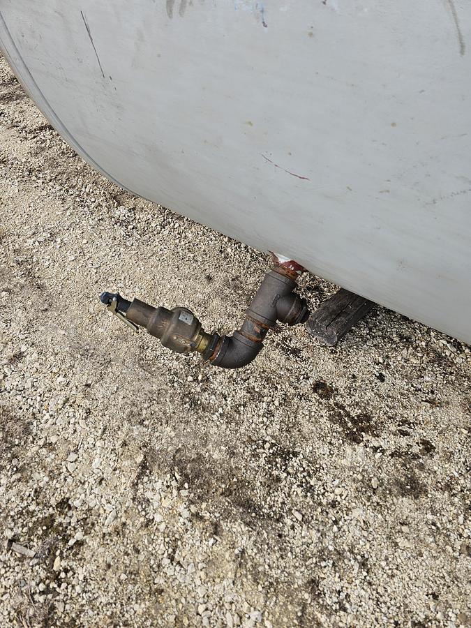 Used 2014 Silvan Industries 2200 Gallon Vertical Compressed Air Receiver Tank 150 PSIG @ 400*F