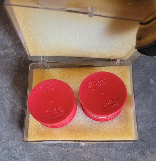 Lot of 2 Prima Power 0546-411-00 1.100'' Diameter ZNSE Co2 Laser Lens 2362'' TK