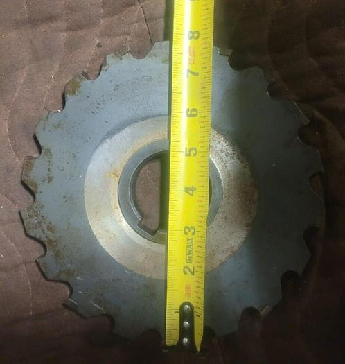 Used Ingersoll Max-I-Pex 36J6F0808-07 8'' Slot Mill 2'' Keyed Arbor Hole 50826