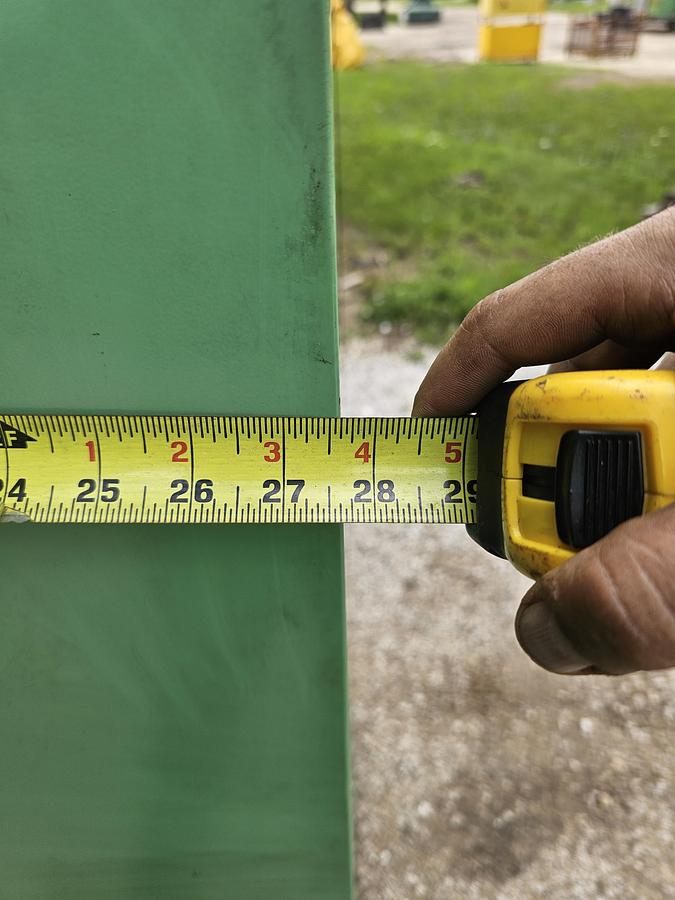 Used 12 Drawer Equipto Industrial Parts Storage Tooling Cabinet 30" x 28" x 57"