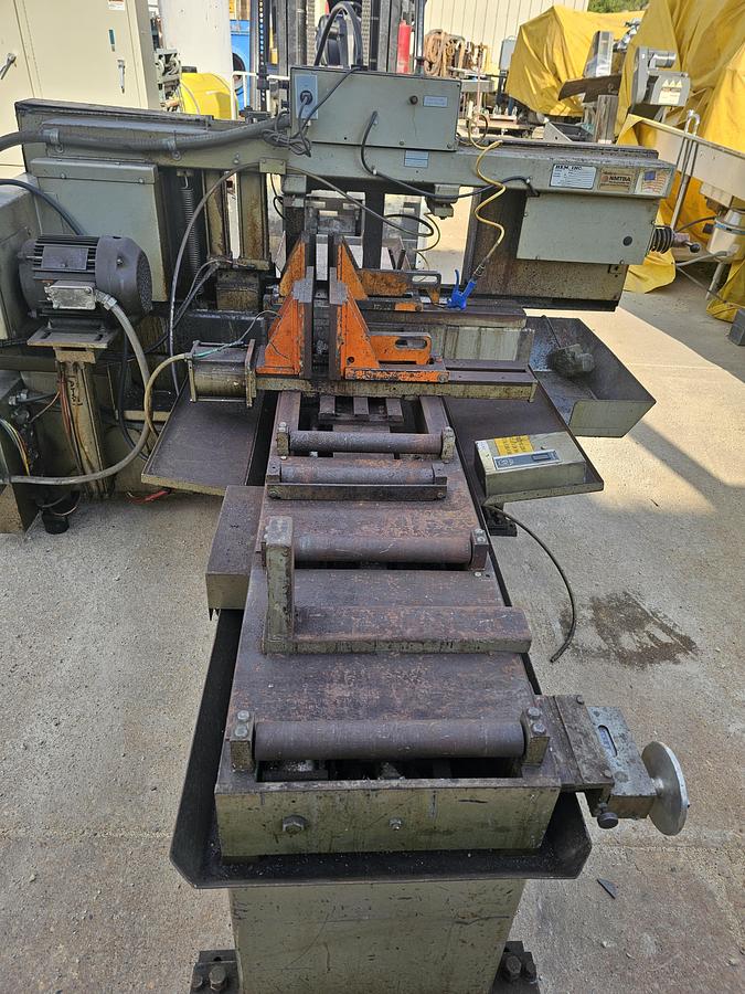 Used Hem H101A-1 Automatic Horizontal Bandsaw 12.75" x 12.75" Capacity 5 Hp