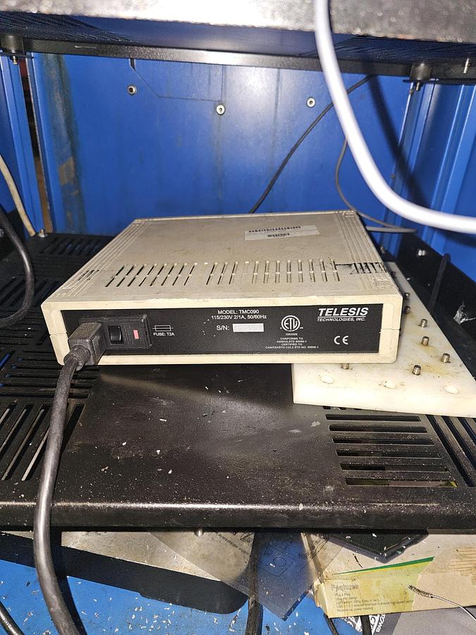 Used Telesis TMP6100 Dot Peen Pinstamp Marking System & TMC090 Controller