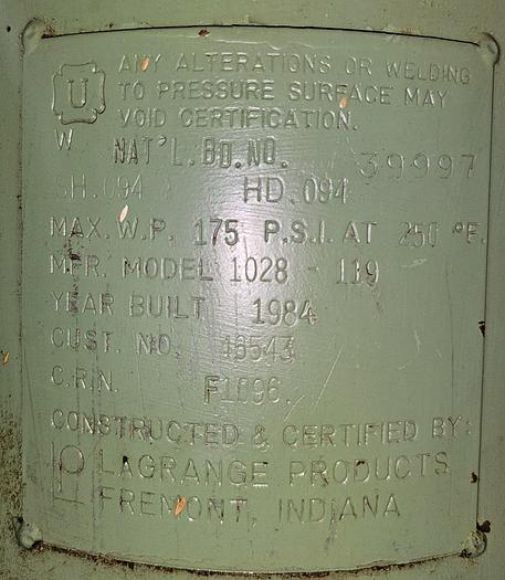 Used 40 Hp Sullair 10B-40H Portable Cart Mounted Rotary Screw Air Compressor