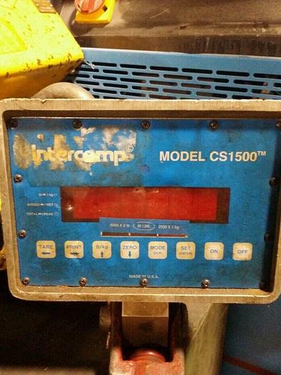 Used Intercomp 5,000 lb Cordless Electronic Crane scale – #CS-1500
