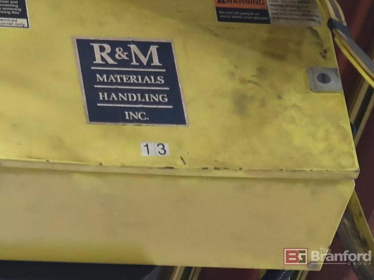 Used 35' Span x 105' Runway 3 Ton Uesco Double Bridge Freestanding Overhead Crane