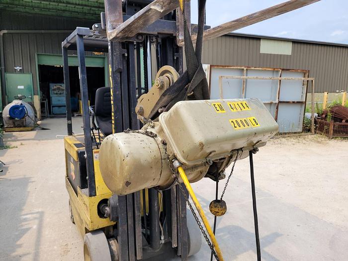 Used 1 Ton P&H Electric Cable Hoist Zip Lift, 1 Hp, 230/460V Motor