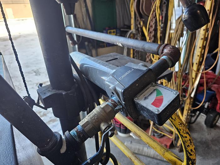 Used 25 Hp Mattei AC18-LX Rotary Screw Air Compressor & 100 CFM Mattei Air Dryer