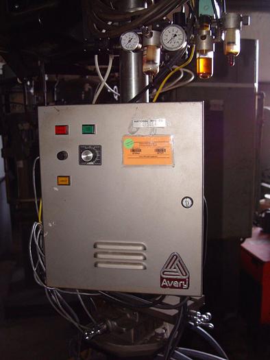 Used Avery Model #500-HD Label Printer & Applicator on Adjustable Stand