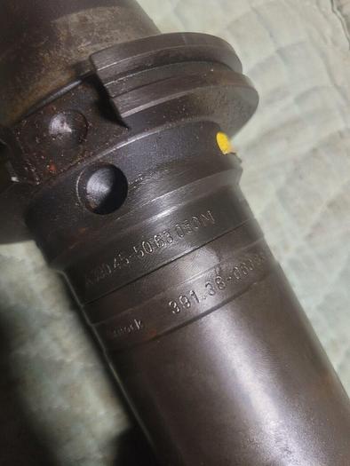 Used Sandvik A390.45-50 63 050M Adapter w/150MM Ext. & Boring Head 391.38-104 042