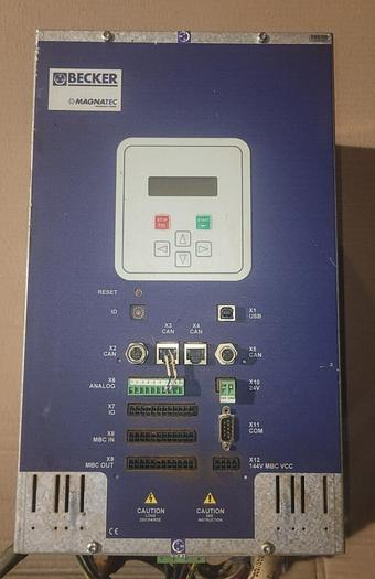 Used Becker Magnatec / Sieb & Meyer 0369860IF Servo Drive 400-480V AC