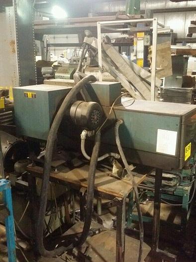 Used Nordson 3700 Series Hot Melt Glue System #3700-1SK34/DQ 200-240V 2x Hoses w/Cart