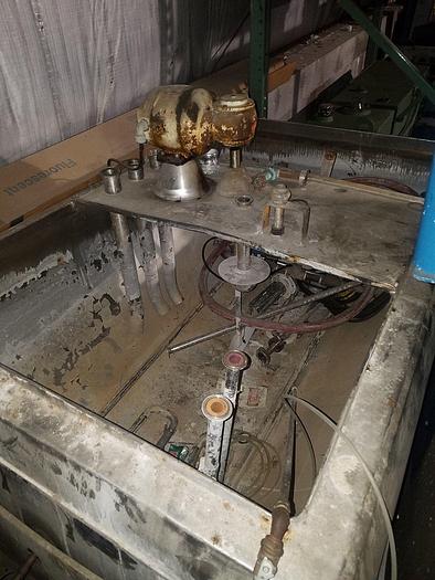 Used 240 Gallon Solar Mfg. "Milk Minder" 316 SST  Holding Tank w/Agitation Mixer