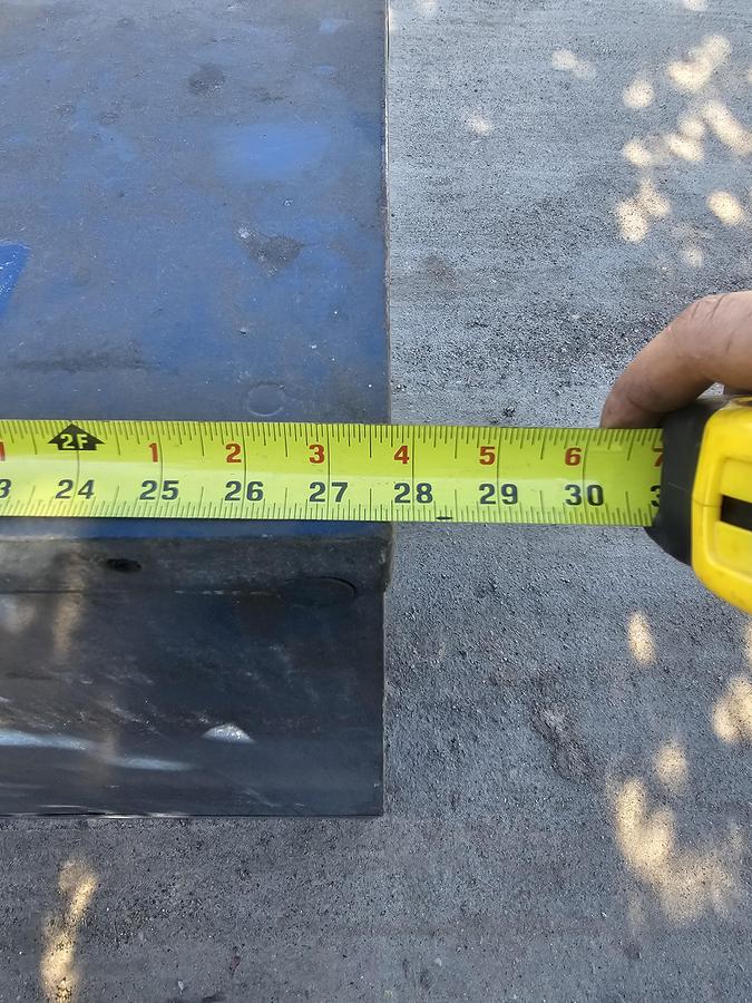 Used Stanley Vidmar 7 Drawer Modular Tooling Cabinet 30" x 27.5" x 44" Industrial Blue
