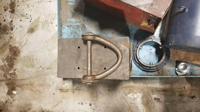 Used Power-Grip 2500# Capacity Magnetic Lifting Block Model #LB-2G