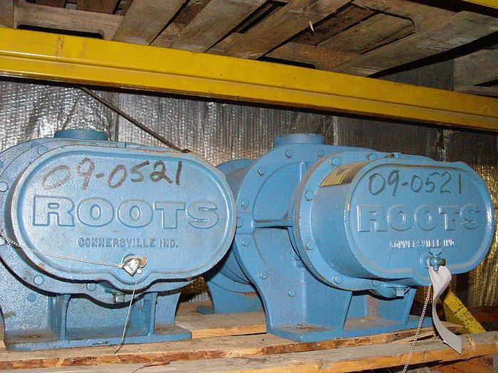Used Roots Rotary Pump Positive Displacement Blower Type: XA, Size: #610, 417 CFM