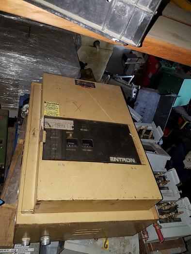 Used Sciaky 100 KVA 240 Volt 1 ph Press Type Spot Welder w/Entron Solid State Control