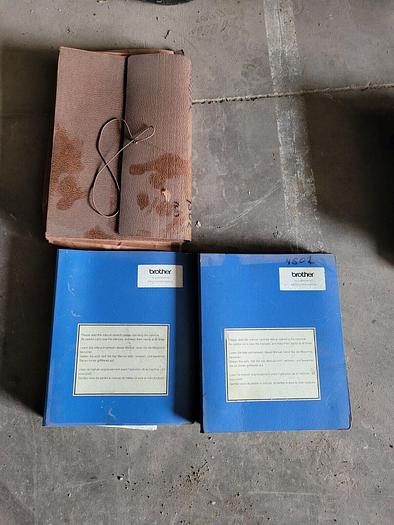 Used Set of Brother TC-218N/229N-NC Installation Manuals and Documentation