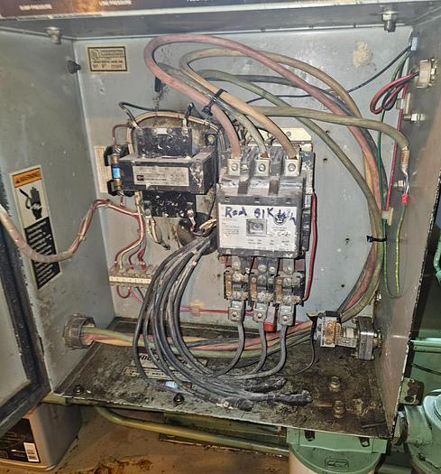 Used 40 Hp Sullair 10B-40H Portable Cart Mounted Rotary Screw Air Compressor