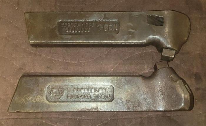 Used Armstrong Straight Shank Lathe Turning Tool Holder No. 3-L