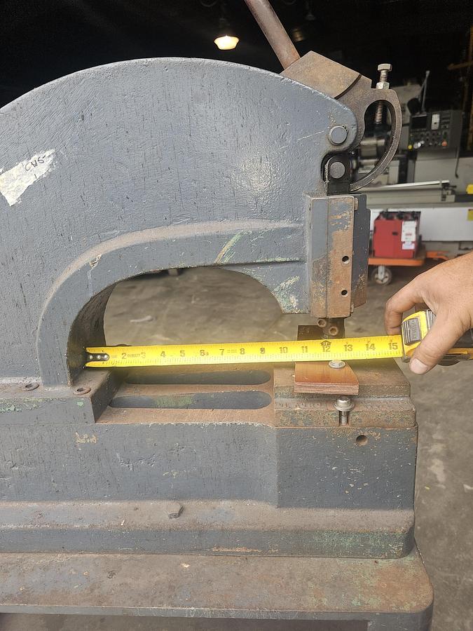 Used Di-Acro No. 2 Manual Hand Punch on Stand 