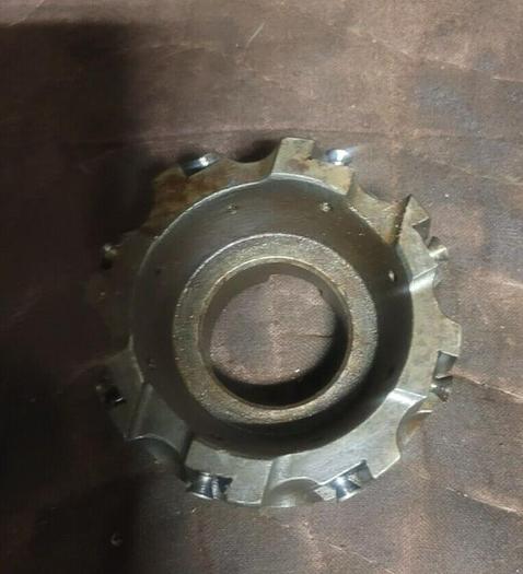 Used 3'' Ingersoll MAX-I-STEP Face Mill L-83561-4 Insert Line 323-01 1'' Arbor