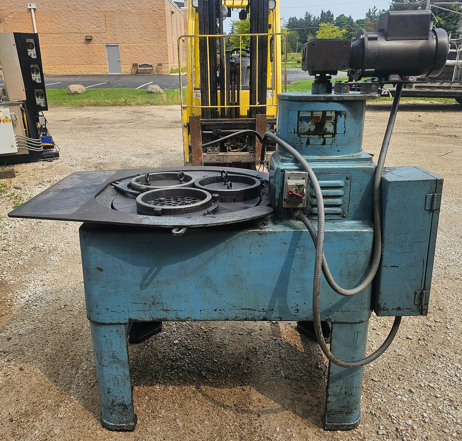 Used 24" Lapmaster Model 24 Flat Lapping Machine, (3) Conditioning Rings, S/N 25473