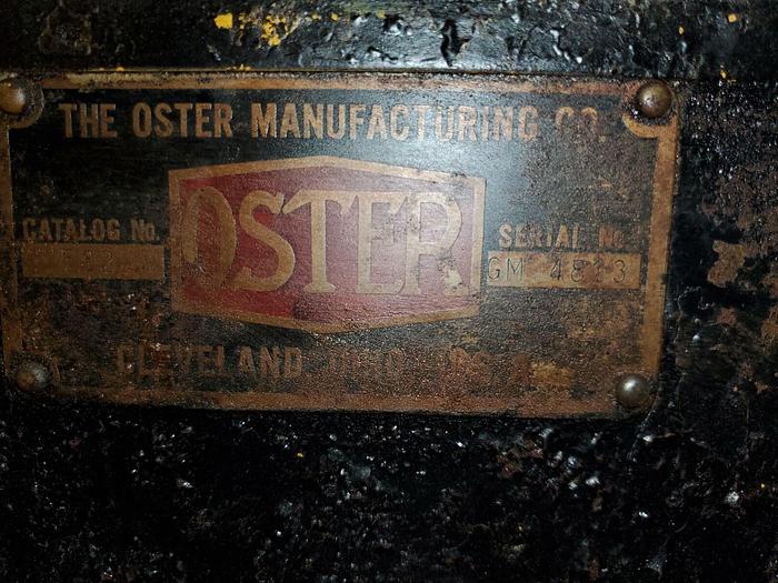 Used Oster #502 Pipe Master 3/8″ to 2″ O.D. Pipe Threader w/Dies