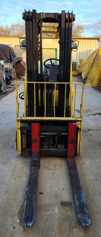 Used 6500# Hyster E65Z-40 48V Electric Forklift 193.7" Lift & Charger