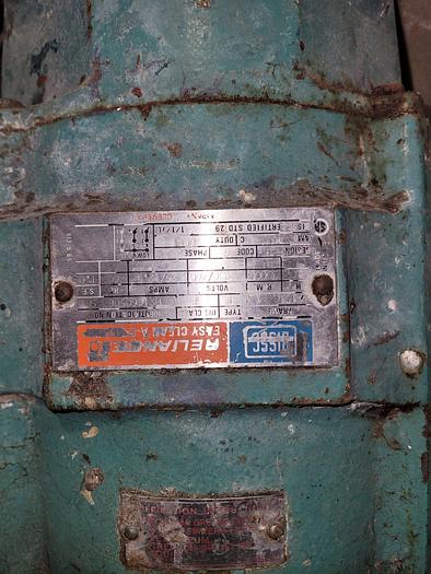 Used 10 Hp Osmonics Tonkaflo (GE) Stainless Steel High Pressure Pump #SS1832B-12400